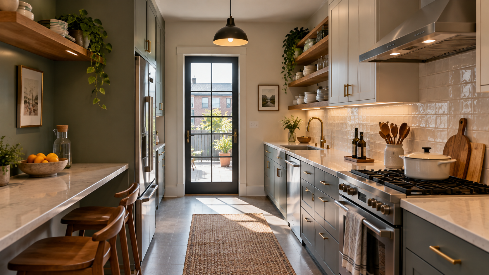 Kitchen Layouts for Galley Kitchen