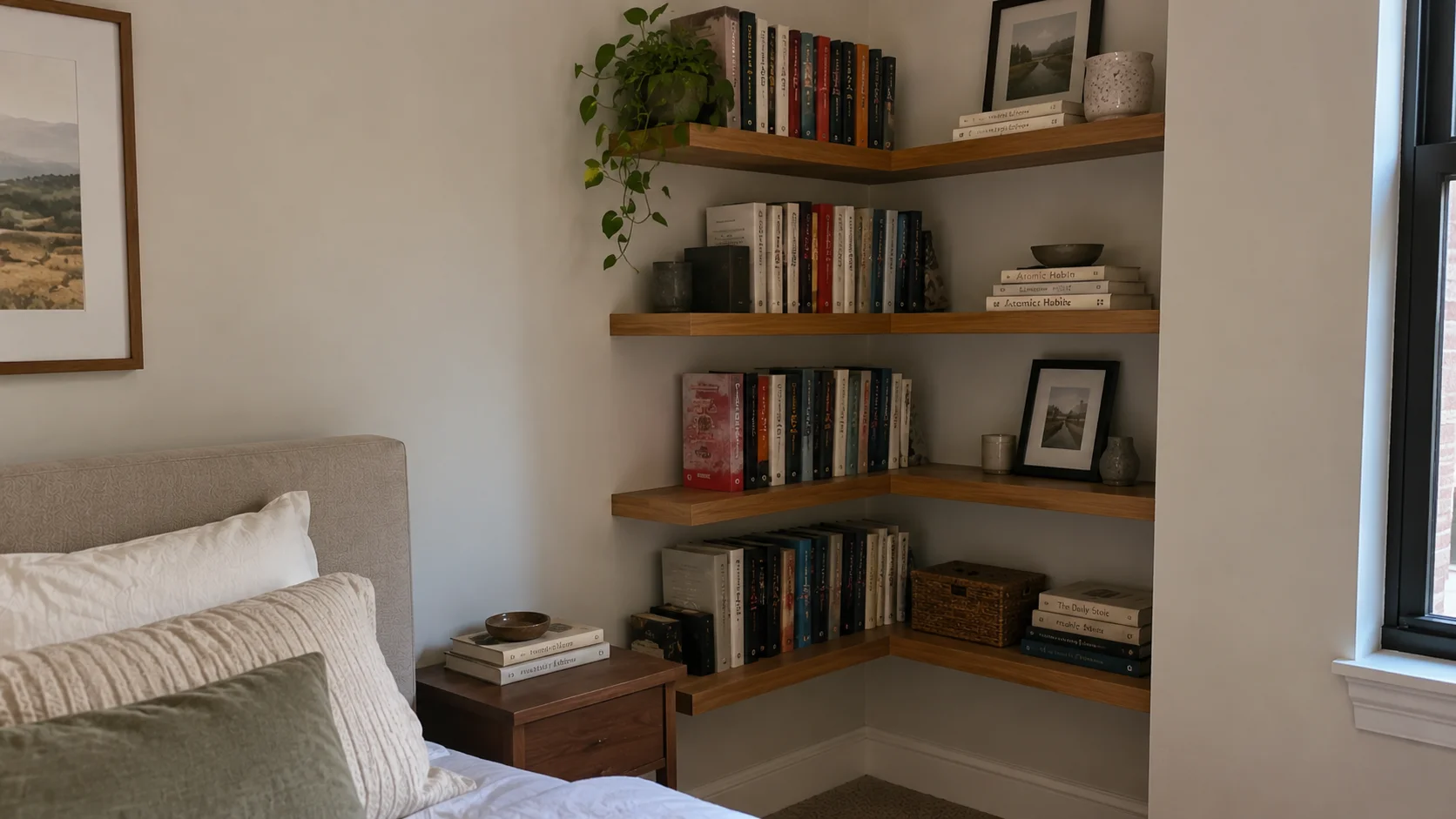 Bedroom Bookshelf