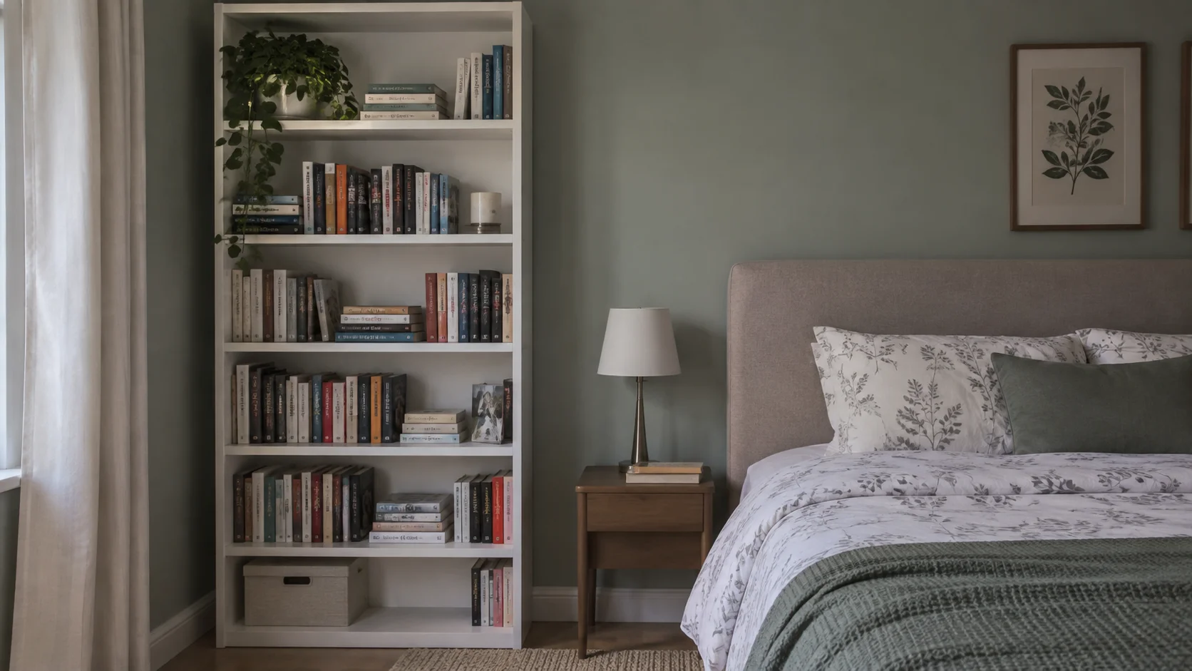 Bedroom Bookshelf