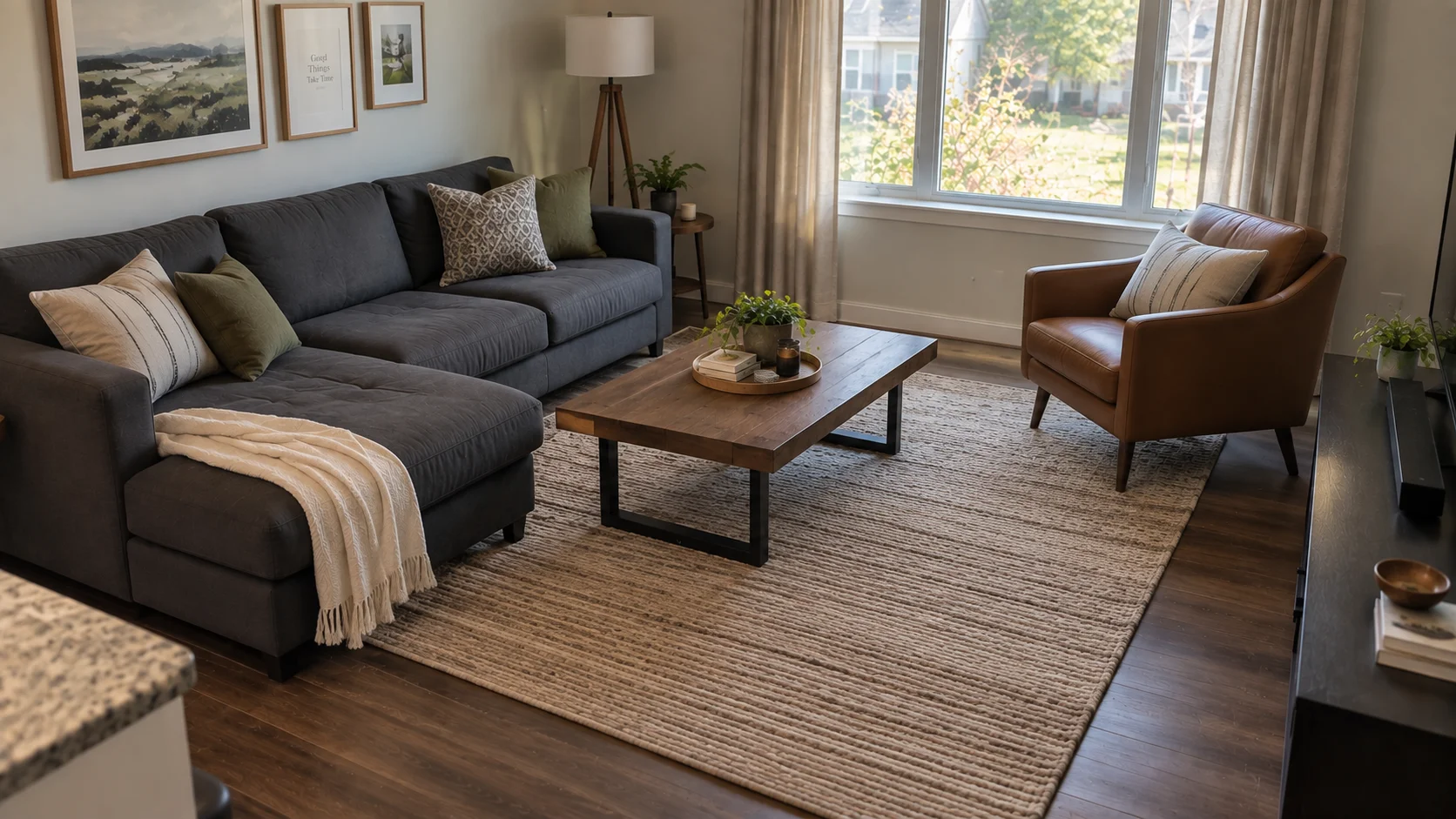 How to Add Rugs to a Minimalist Room