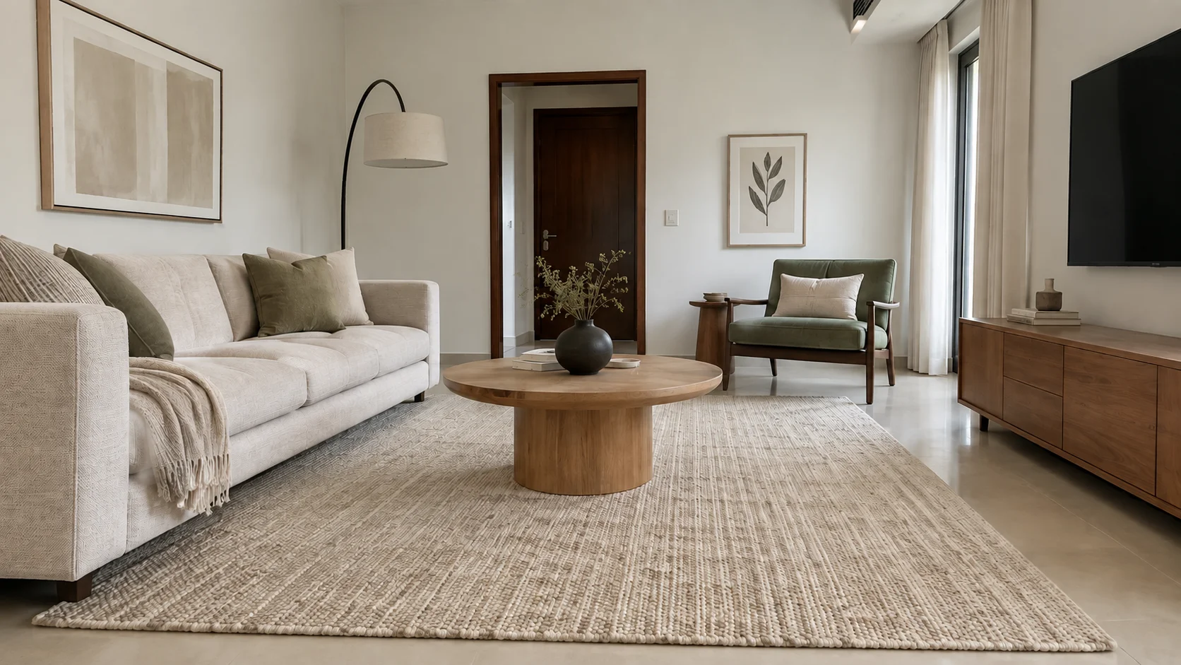 How to Add Rugs to a Minimalist Room