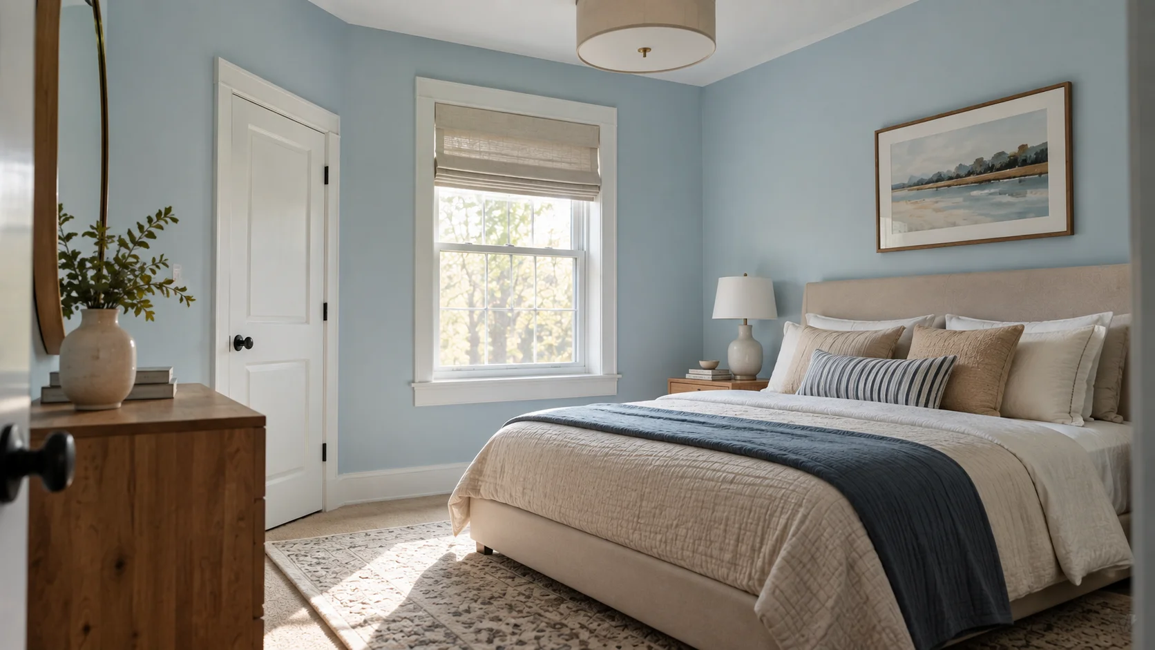 Pale Blue Paint Colors for Bedroom