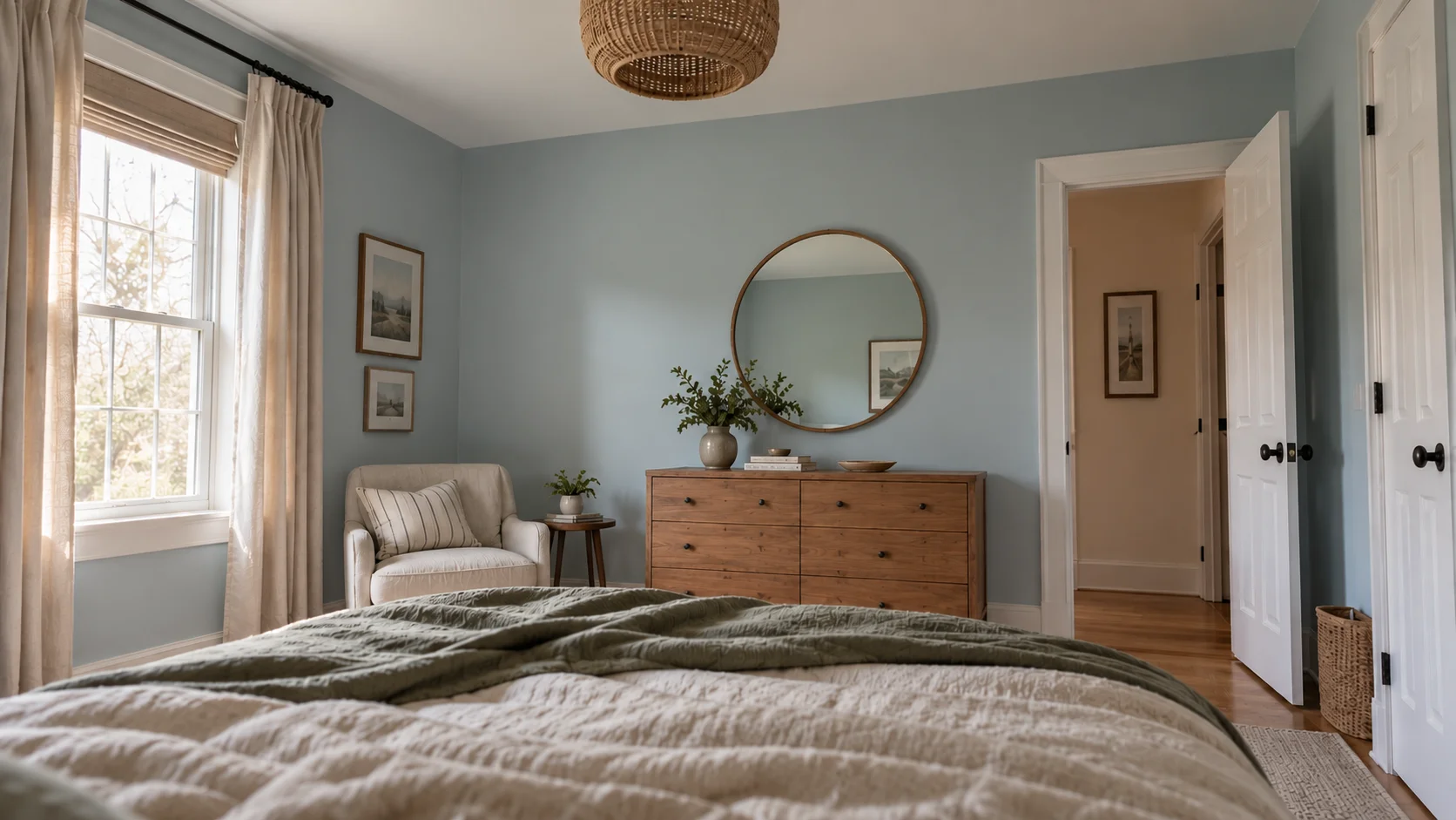 Pale Blue Paint Colors for Bedroom
