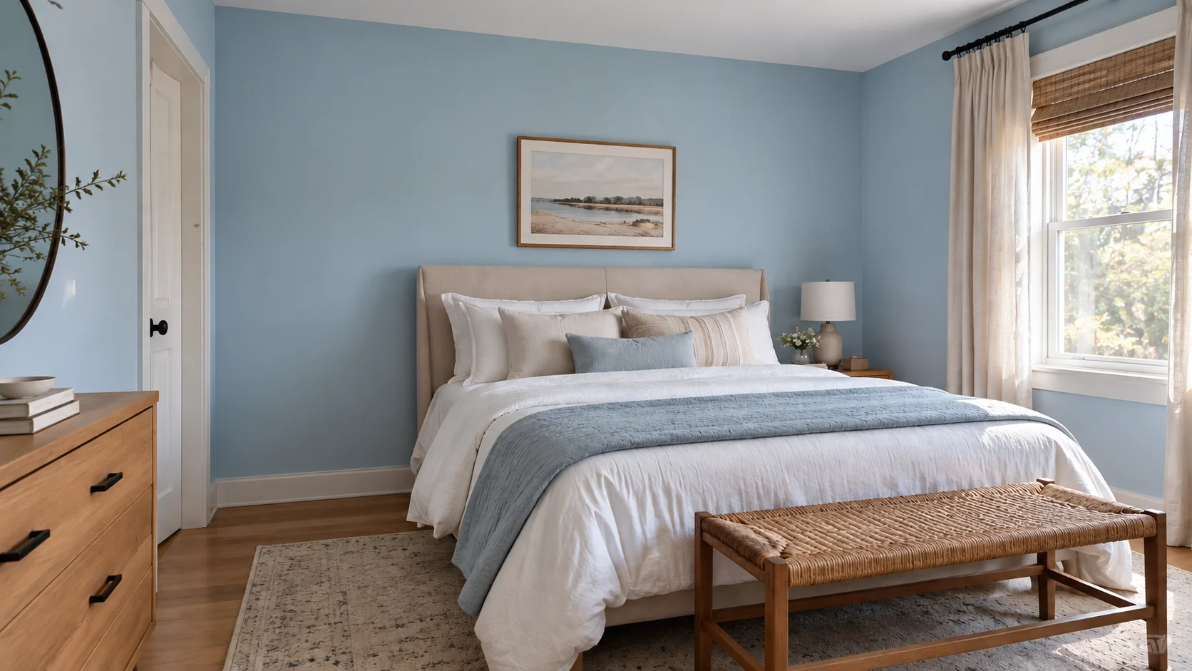 Pale Blue Paint Colors for Bedroom